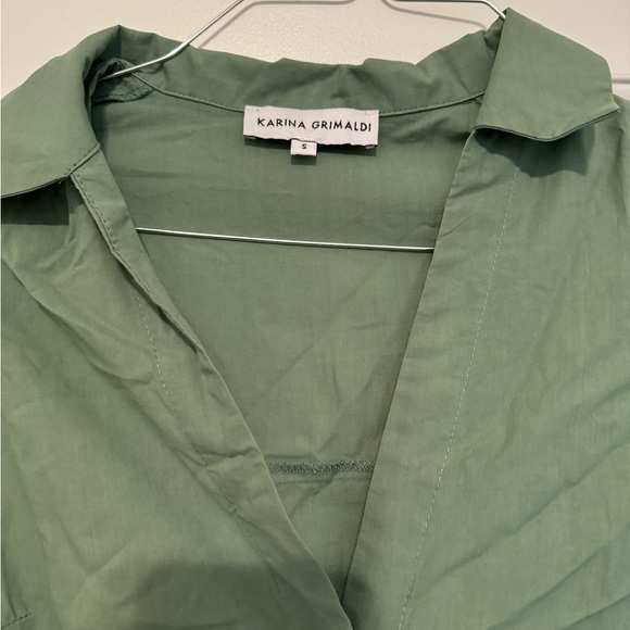 Karina Grimaldi Green Dress - Picture 6 of 8